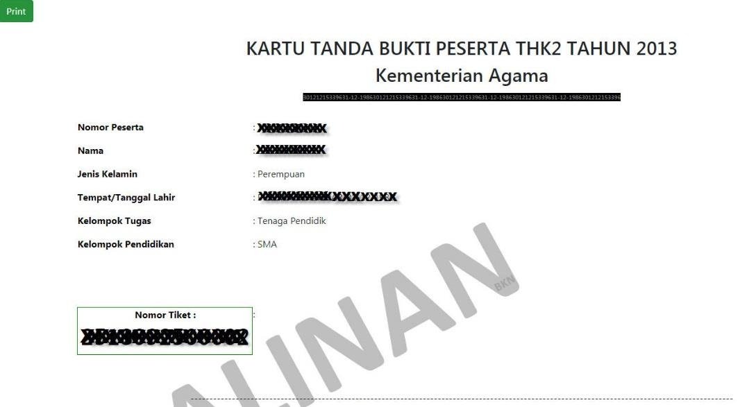 Persyaratan Dan Formasi Khusus Tenaga Honorer Kategori 2 (THK-2)